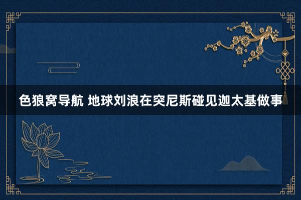 色狼窝导航 地球刘浪在突尼斯碰见迦太基做事