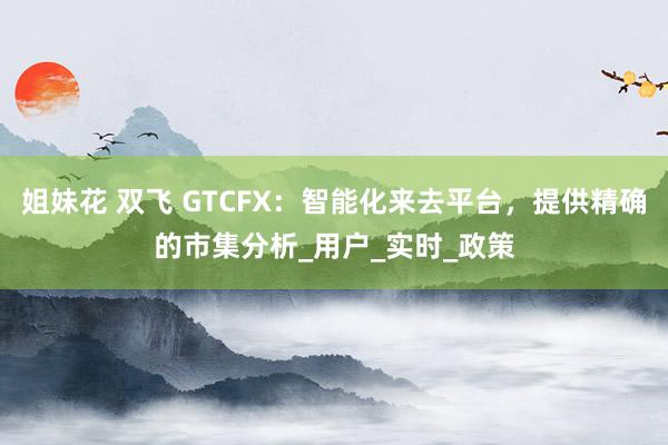 姐妹花 双飞 GTCFX：智能化来去平台，提供精确的市集分析_用户_实时_政策